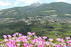 Ferienwohnung Schenna, Ausblick nach Schenna